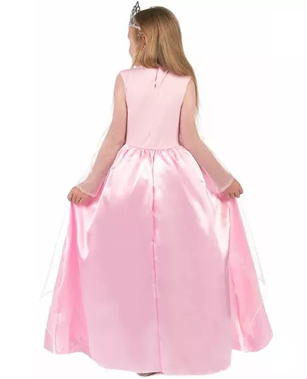 Růžový princeznovský kostým pro dívky, Velikost: 7-9 let (120-130 cm), image 3