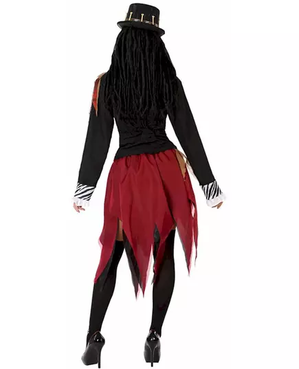 Voodoo čarodějnice kostým pro ženy, Velikost: Medium/Large, image 3