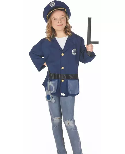 Dětský policejní kostým s doplňky, Velikost: 3-4 let (92-104 cm), image 3