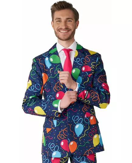 Mr. Balloons Navy pánský oblek Suitmeister, Velikost: Medium (EU 48-50), image 4