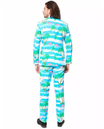 Kostým Mr. Flamingo pro muže Opposuits, Velikost: Medium/Large (EU 52), image 4
