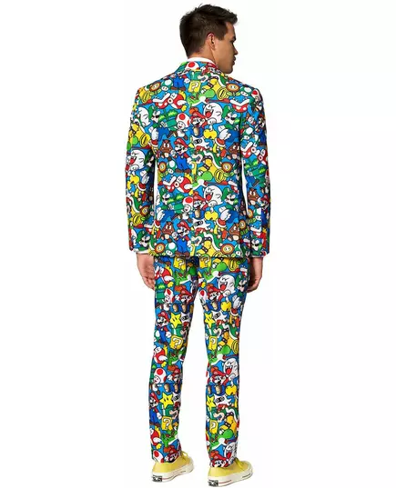 Kostým Super Mario Opposuits pro dospělé, Velikost: Large/X-Large (EU 56), image 4