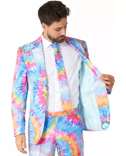 Mr. Tie-Dye kostým Opposuits pro dospělé, Velikost: XX-Large (EU 60-62), image 4