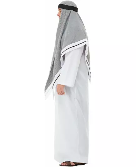 Deluxe bílý šejk kostým pro dospělé, Velikost: Large, image 4