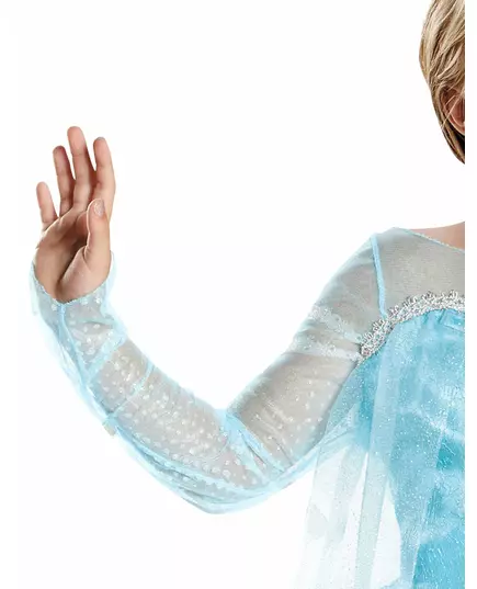 Klasický kostým Elsa – Sněhová královna pro dívky, Velikost: 3-4 let (97 - 109 cm), image 4