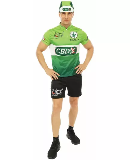 Pánský cyklistický kostým CBD zelený, Velikost: Small/Medium, image 3