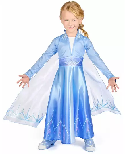 Elsa Frozen 2 Deluxe kostým pro dívky, Velikost: 5-6 let (109 - 126 cm), image 3