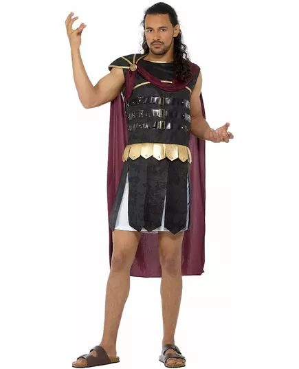 Černo-zlatý kostým římského gladiátora pro muže, Velikost: X-Large, image 4
