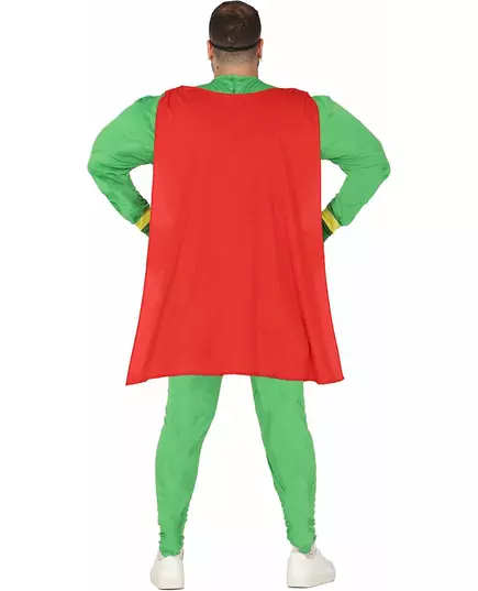 Humorný superhrdinský kostým s listem konopí pro dospělé, Velikost: Large, image 4