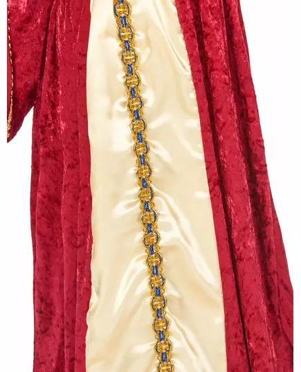 Středověký kostým královny pro dívku, Velikost: 10-12 let (130-140 cm), image 4