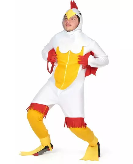 Kostým kuřete pro dospělé, Velikost: X-Large/XX-Large, image 3