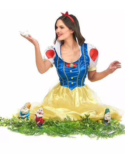 Kostým sněžné princezny pro ženy, Velikost: Medium, image 4