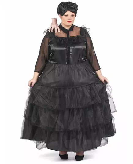 Plus size gotický plesový šatový kostým pro ženy, Velikost: XX-Large, image 3
