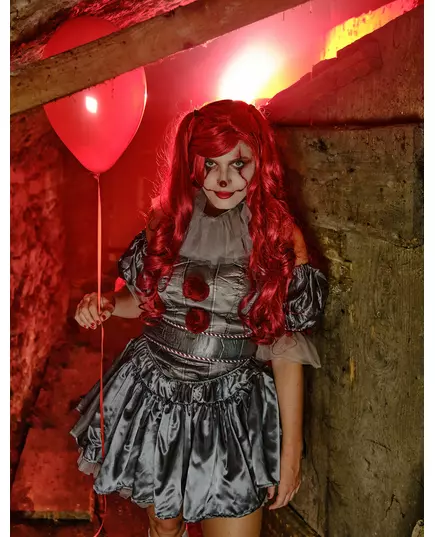 Šaty kostým Pennywise pro ženy, Velikost: Small, image 4