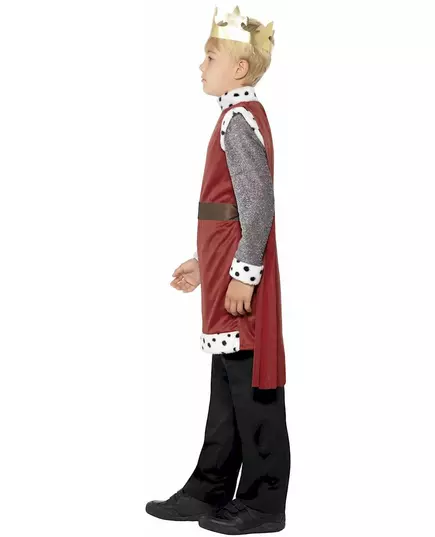 Středověký královský kostým pro chlapce, Velikost: 7-9 let (130/143 cm), image 4