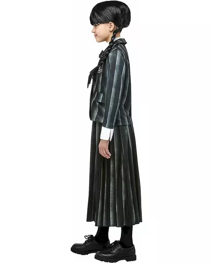 Kostým Wednesday Addams – školní uniforma pro děti, Velikost: 14-16 let (158 to 170 cm), image 3