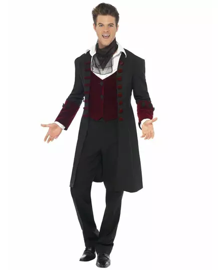 Upírský kostým pro muže Halloween, Velikost: Medium, image 4