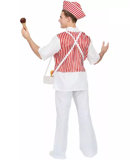 Kostým prodavače zmrzliny pro muže, Velikost: X-Large, image 4