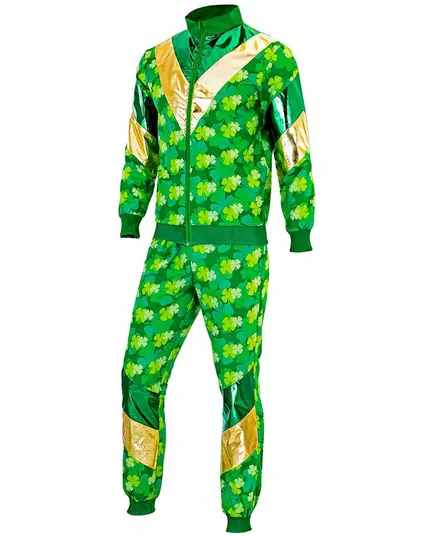 Plus size tepláková souprava St. Patrick’s Day se čtyřlístky pro dospělé, Velikost: X-Large, image 3