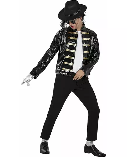 Černá bunda Michael Jackson pro dospělé, Velikost: X-Small, image 3