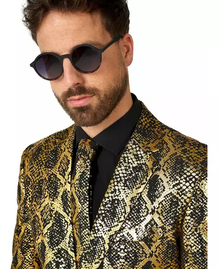 Opposuits lesklý hadí kostým pro dospělé, Velikost: XX-Large (EU 60-62), image 4