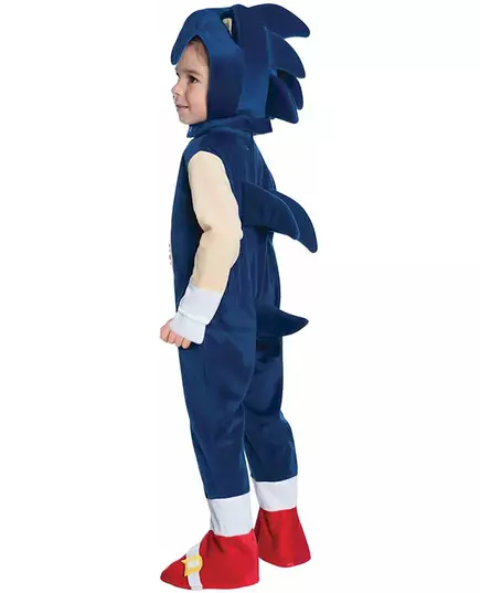 Deluxe kostým Sonic pro děti, Velikost: 3-4 let (90 to 104 cm), image 4