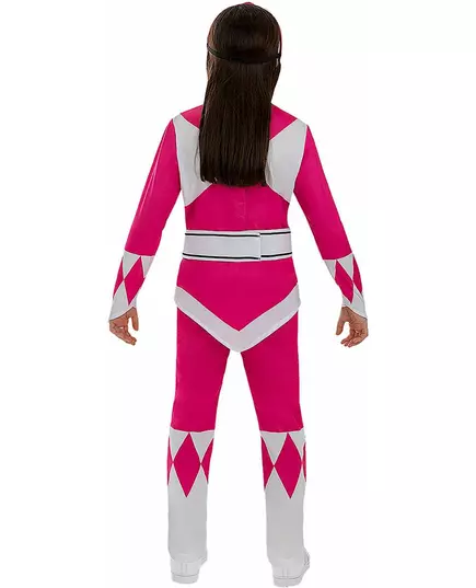 Růžový Power Ranger kostým pro děti, Velikost: 3-4 let, image 4