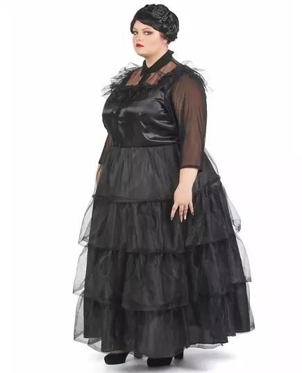 Plus size gotický plesový šatový kostým pro ženy, Velikost: XX-Large, image 4