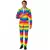 Kostým Mr. Rainbow pro muže Suitmeister, Velikost: Small (EU 44-46)