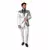 Mr. Shiny Silver pánský kostým Opposuits, Velikost: Small (EU 44-46)