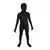 Morphsuits dětský černý overal, Velikost: 10-12 letL(136-152 cm)