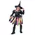 Dětský halloweenský čarodějnický kostým, Velikost: 4-6 let (110-120 cm)