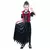 Červený upírský kostým pro dívky Halloween, Velikost: 4-6 let (110-120 cm)