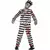 Kostým zombie vězně pro chlapce Halloween, Velikost: 4-6 let (115/128 cm)