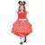 Klasický červený kostým Minnie Mouse pro dívky, Velikost: 5-6 let (109 - 126 cm)