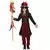Mystický voodoo kostým pro dívky, Velikost: 5-6 let (110-115 cm)