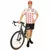 Pánský cyklistický kostým Sauciflex bílo-červený, Velikost: Large/X-Large