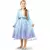 Klasický kostým Elsa Frozen 2 pro dívky, Velikost: 7-8 let (122 to 128 cm)