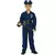 Luxusní policejní kostým pro chlapce, Velikost: 10-12 let (130-140 cm)