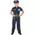 Dětský kostým policisty s krátkým rukávem, Velikost: 10-12 let (130-140 cm)