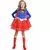 Klasický kostým Supergirl pro dívky, Velikost: 4-6 let (110 cm)