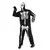 Černý kostým kostlivce pro muže Halloween, Velikost: X-Large