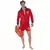 Červený plavčíkovský kostým Baywatch pro dospělé, Velikost: Large