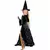 Kostým čarodějnice půlměsíc pro dívky Halloween, Velikost: 10-12 let (140-152 cm)