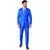 Mr. Solid blue men’s suit Suitmeister, Velikost: Large (EU 52-54)