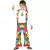 Dětský hippie kostým s velkými květy, Velikost: 10-12 let (142-148 cm)