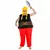Kostým Ordralphabetix Asterix a Obelix pro dospělé, Velikost: Large