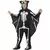 Dětský kostým netopýří kostlivec Halloween, Velikost: 10-12 let (145/158 cm)