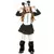 Panda tutu kostým pro dívky, Velikost: 10-12 let (142-148 cm)
