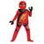 Kai Ninjago deluxe kostým – LEGO děti, Velikost: 5-6 let (109 - 126 cm)